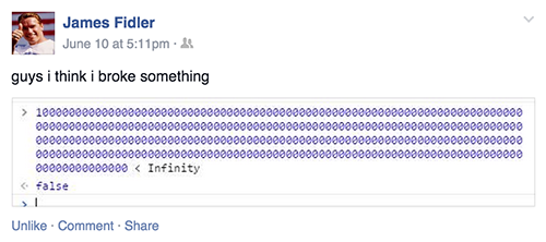 I think I broke something